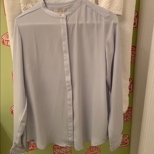 Loft Pale Blue Blouse